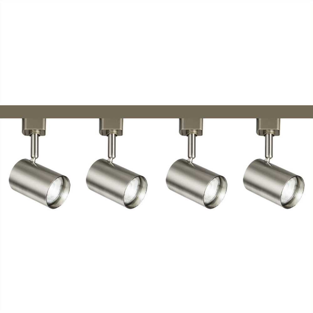 Knightsbridge 1M - 5M 230V GU10 Single Circuit Track Spotlight Fitting TRKSP8ABC