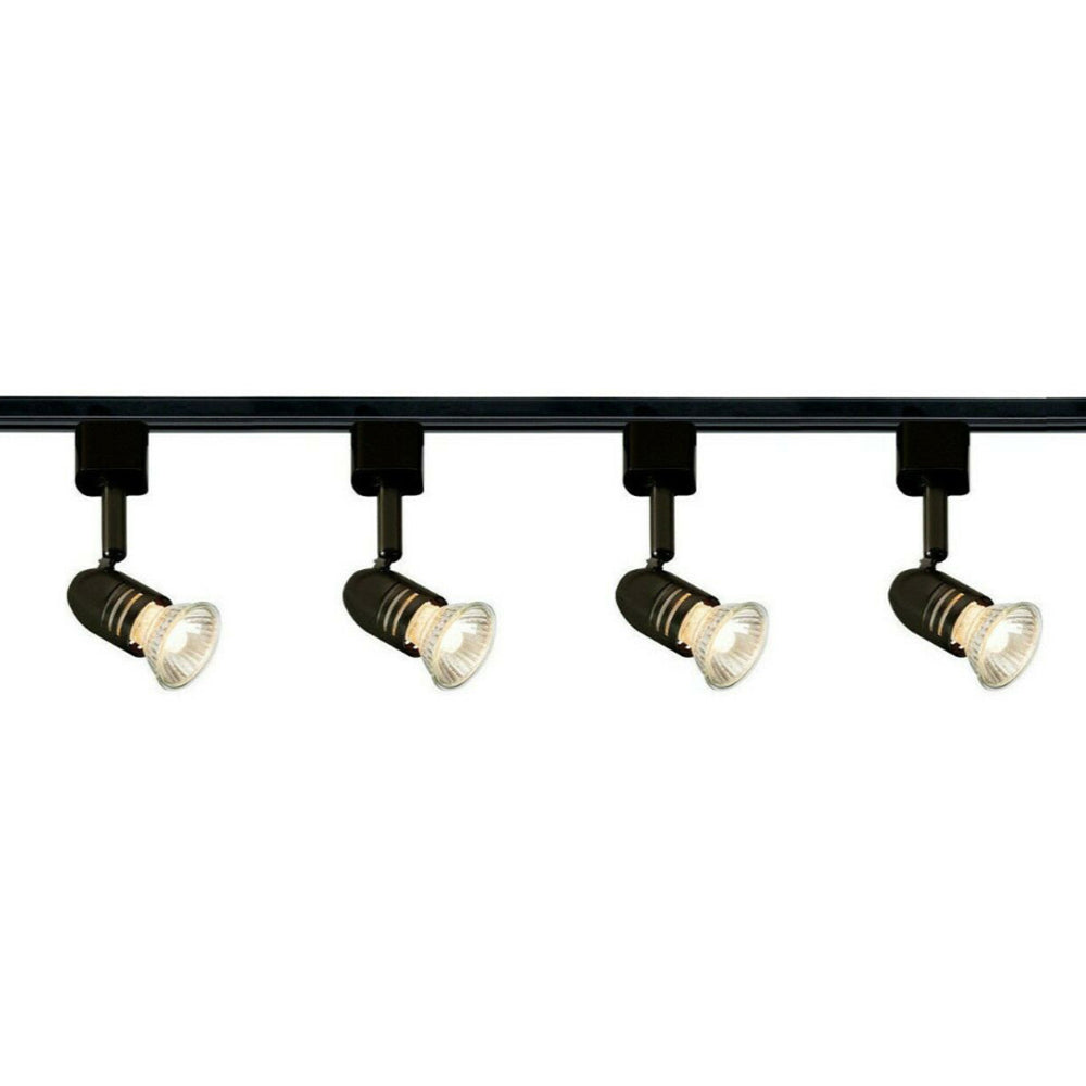 Knightsbridge 1M - 5M 230V GU10 Track Spotlight Single Circuit Rail Lighting