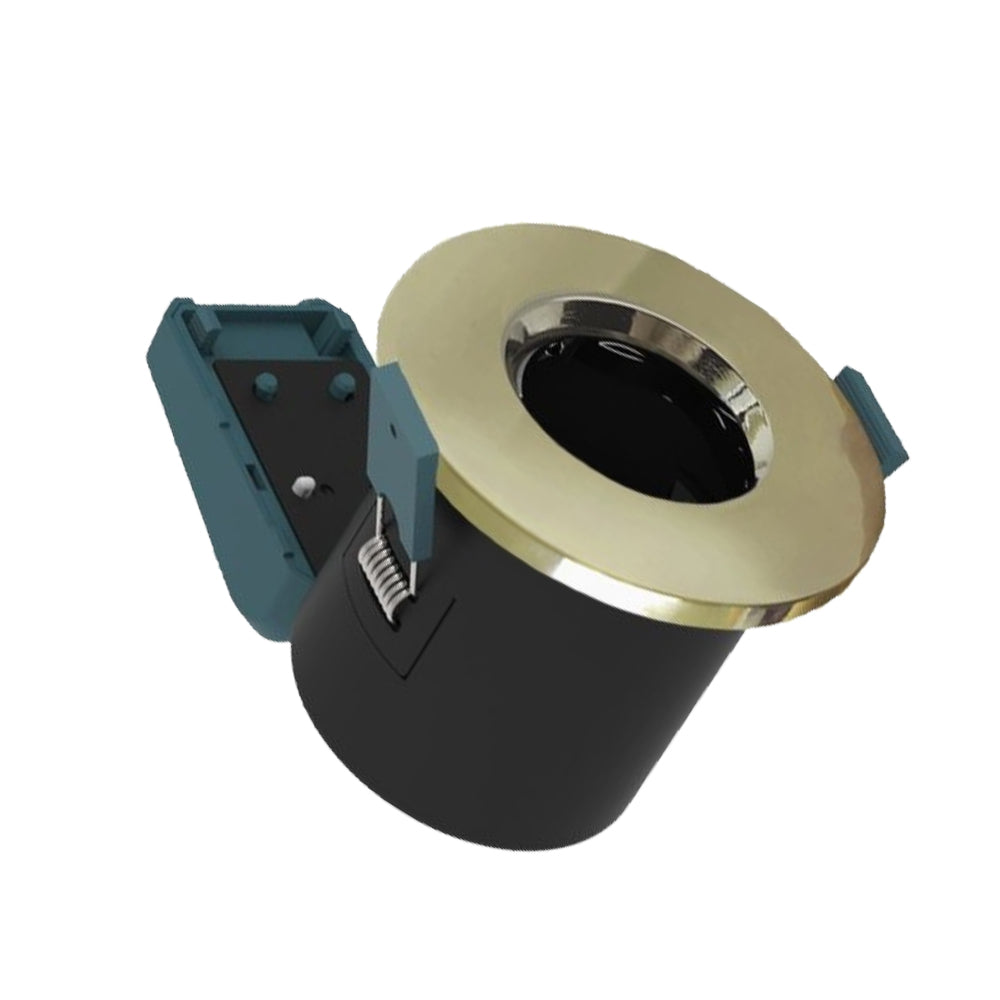 Hispec 10x Fire Rated Fixed Kitchen GU10 LED Downlight Spotlight Recessed Ceiling