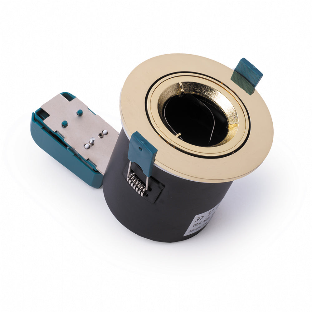 Hispec 10x Ceiling Recessed Downlight Spot Light Fire Rated Tilt Adjustable GU10