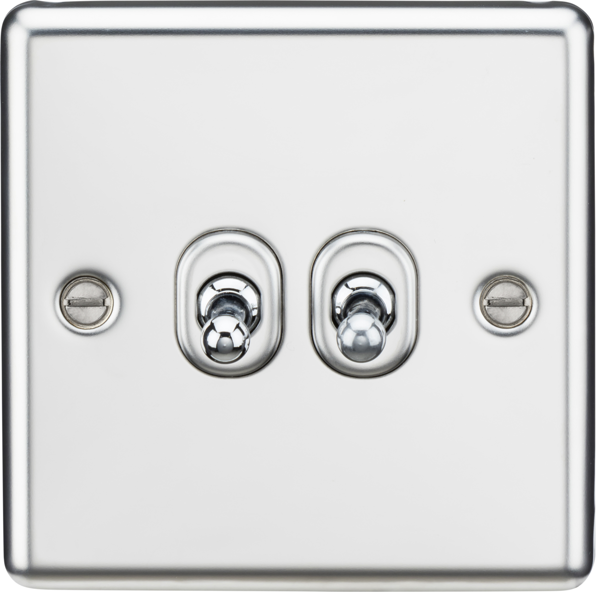 Knightsbridge 10AX Toggle Wall Light Switch Rounded Edge