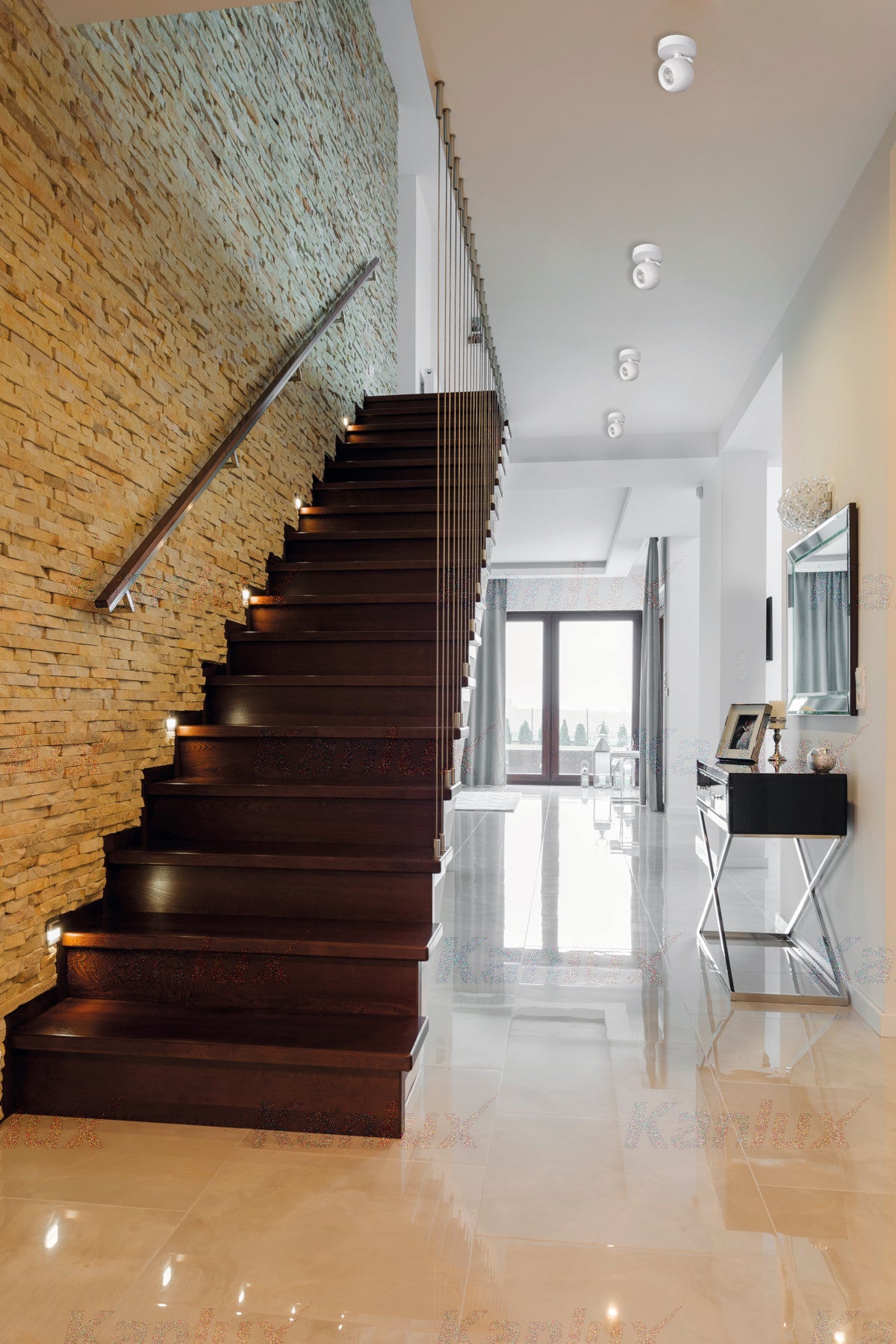 Kanlux GALOBA Modern Ceiling Mounted GU10 Light Fitting Adjustable Spotlight