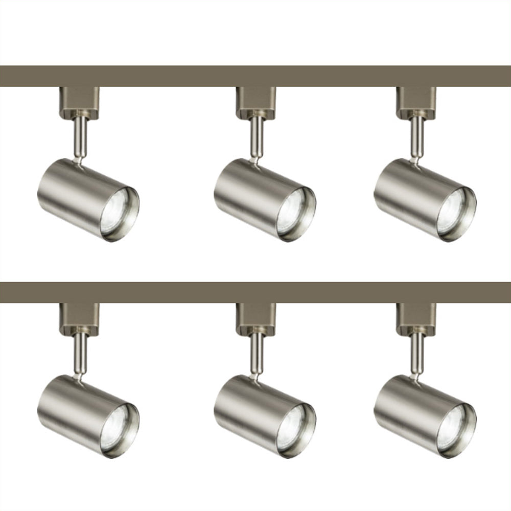 Knightsbridge 1M - 5M 230V GU10 Single Circuit Track Spotlight Fitting TRKSP8ABC