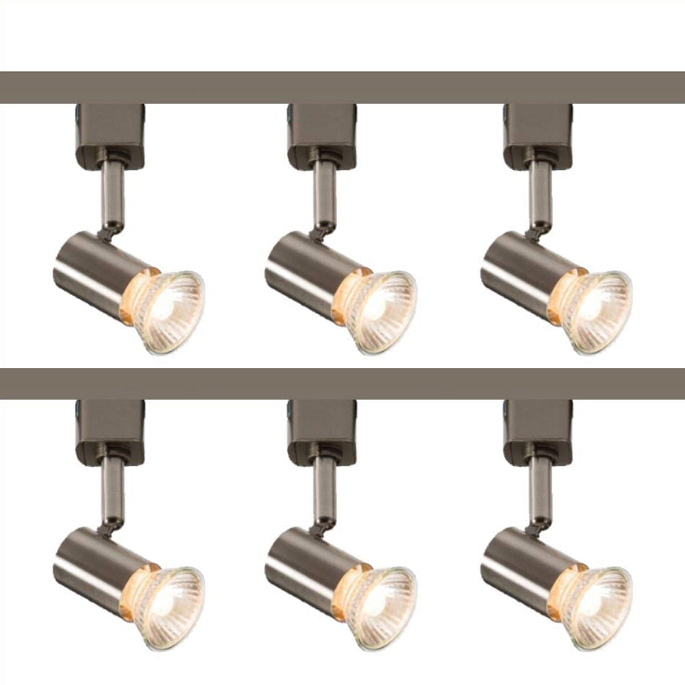 Knightsbridge 1M - 5M 230V GU10 Single Circuit Rail Track Spot Light Fitting TRKSP2ABC