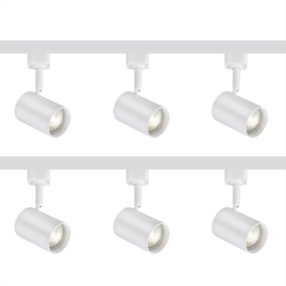 Knightsbridge 1M - 5M 230V GU10 Single Circuit Track Spotlight Fitting TRKSP8ABC