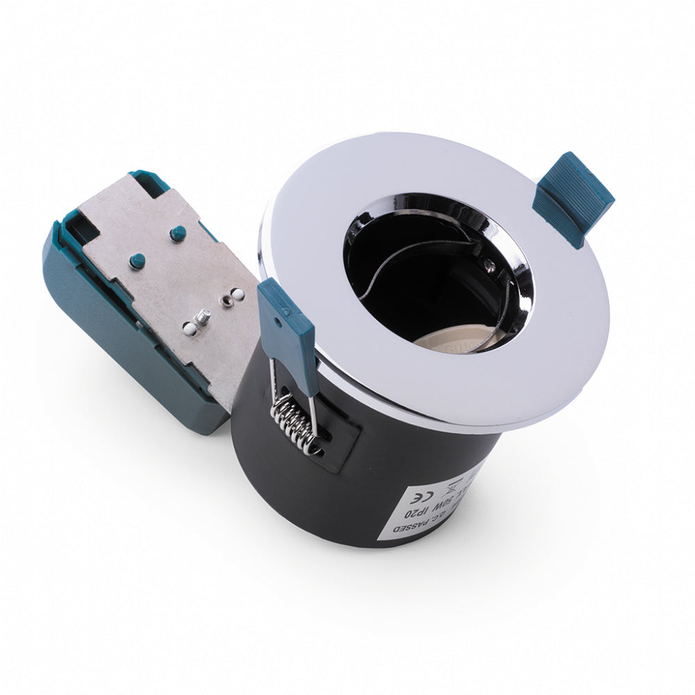 Hispec 10x Fire Rated Fixed Kitchen GU10 LED Downlight Spotlight Recessed Ceiling