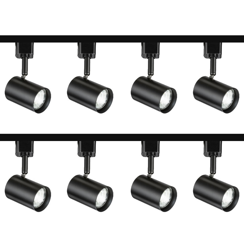 Knightsbridge 1M - 5M 230V GU10 Single Circuit Track Spotlight Fitting TRKSP8ABC