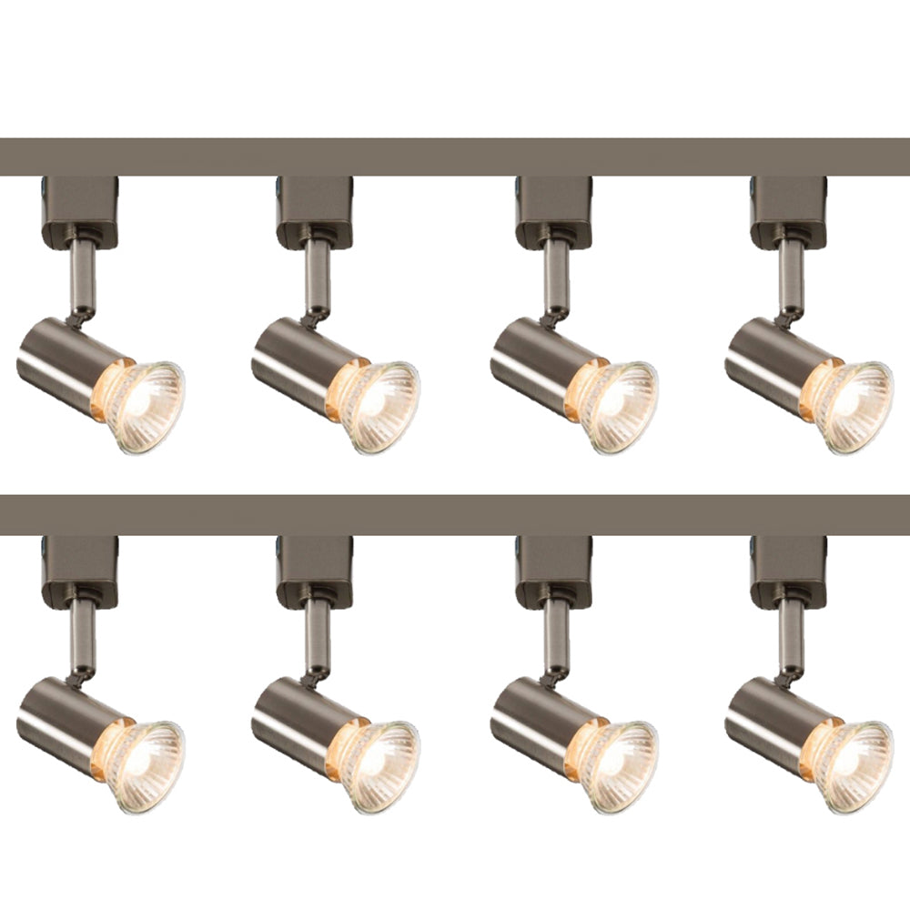 Knightsbridge 1M - 5M 230V GU10 Single Circuit Rail Track Spot Light Fitting TRKSP2ABC