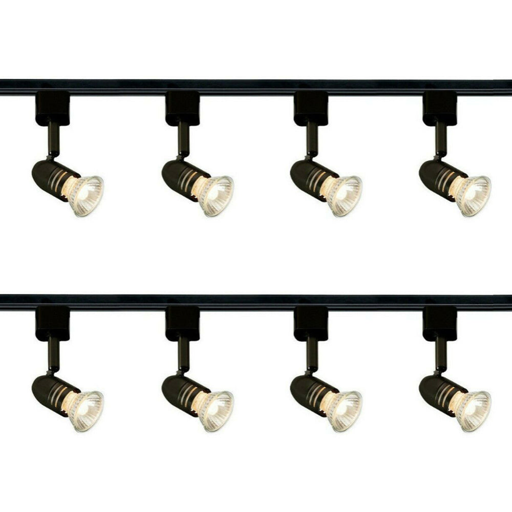 Knightsbridge 1M - 5M 230V GU10 Track Spotlight Single Circuit Rail Lighting