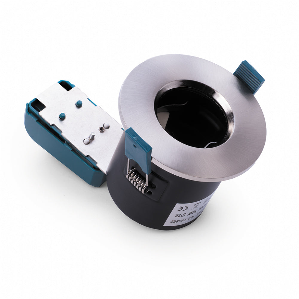 Hispec 10x Fire Rated Fixed Kitchen GU10 LED Downlight Spotlight Recessed Ceiling