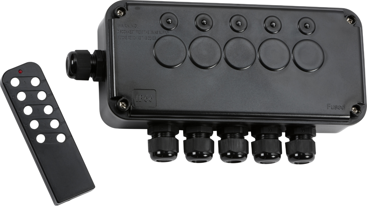 Knightsbridge IP66 13A 3G 5G Outdoor Waterproof Switch Box