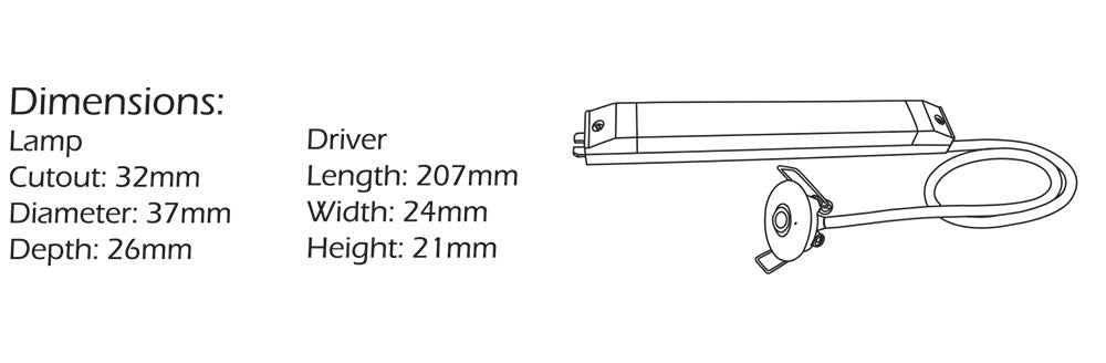 Emco Low Profile LED Emergency Downlight 3W Recessed 3hr Hallway Corridor Spot Light