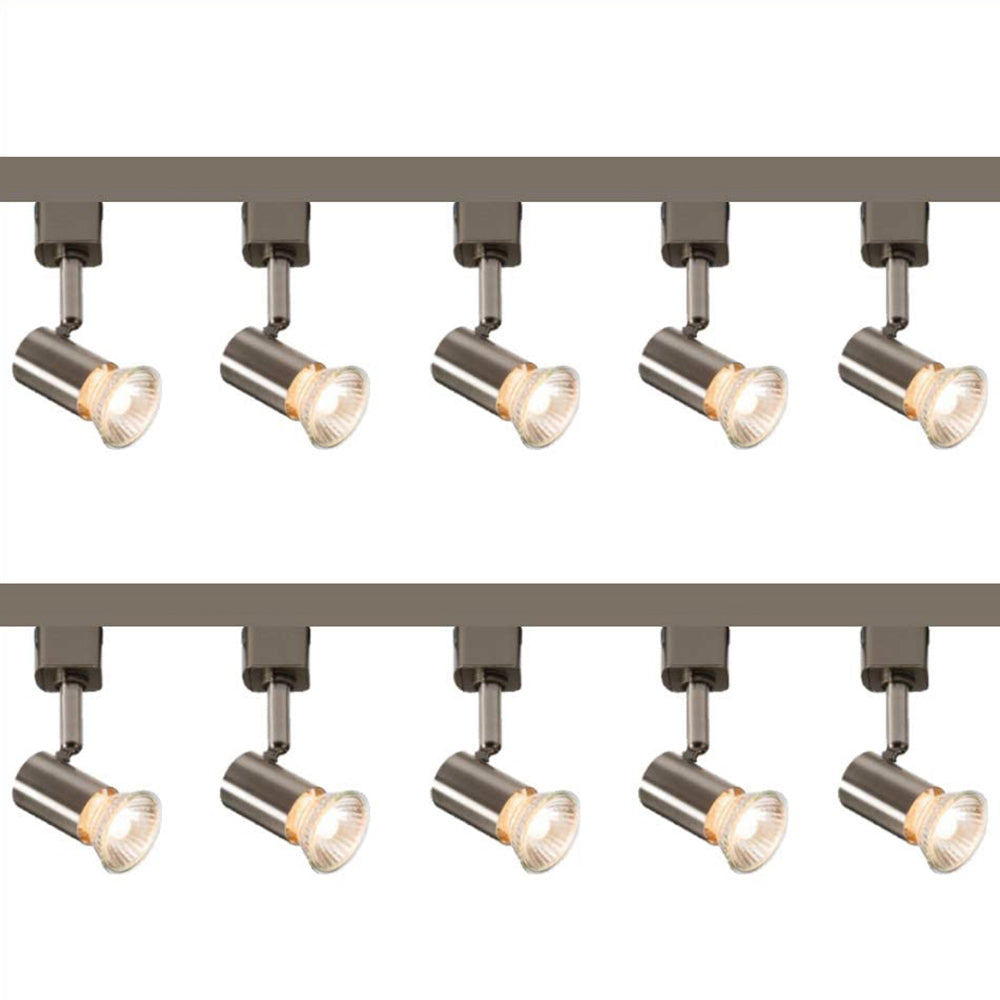 Knightsbridge 1M - 5M 230V GU10 Single Circuit Rail Track Spot Light Fitting TRKSP2ABC