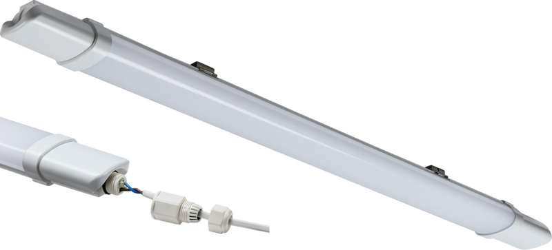 Knightsbridge TorlanECO Fast Fix 230V IP65 LED Batten Commercial Tube Light