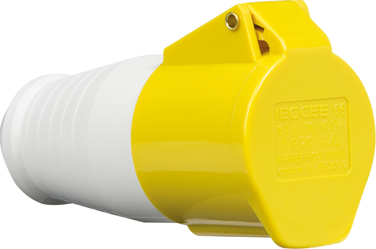 Knightsbridge 110V IP44 16A Connector 2P+E