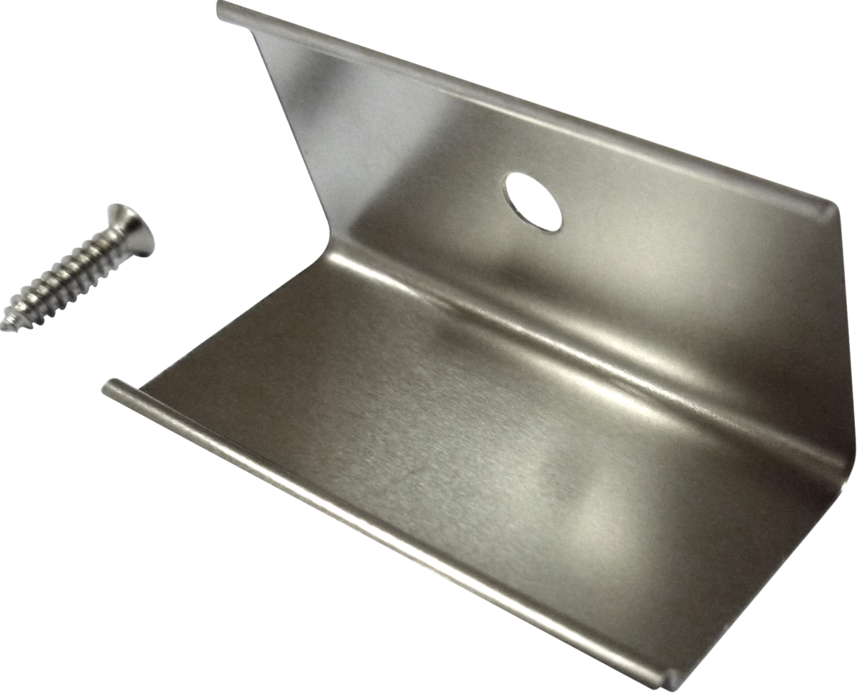 Knightsbridge Metal Mounting Clip comes with 2 x Screws for Triangular LED Strip