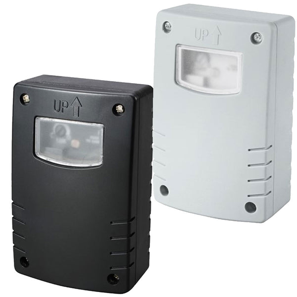 CED 10A Dusk Dawn Photocell IP44 Day Night Sensor Wall Mounted Light Switch