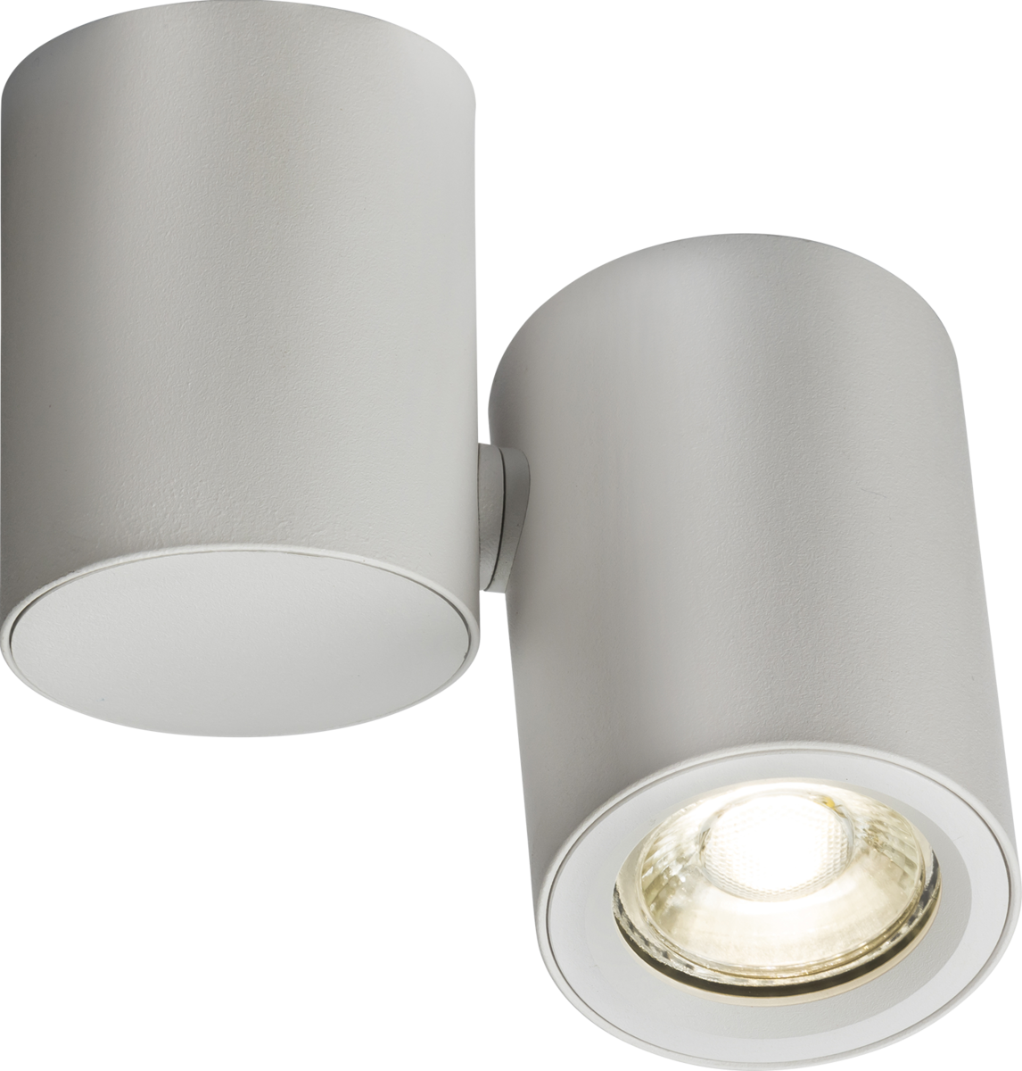 Knightsbridge Dee Surface Mounted Adjustable Round GU10 Spot Light Fitting