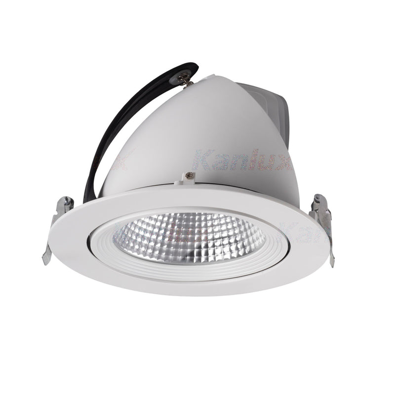 Kanlux HIMA LED Directional Adjustable Scoop Light Recessed Display Commercial Ceiling