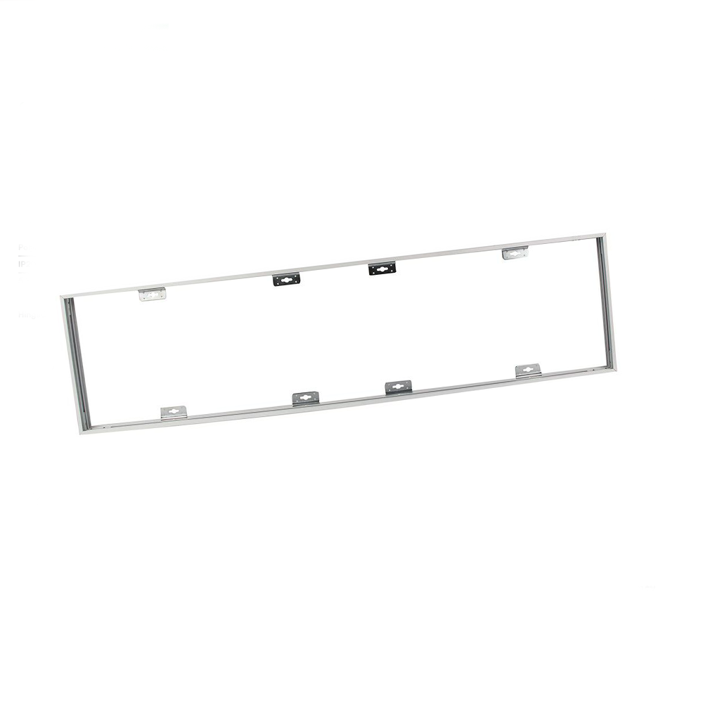 VTAC Aluminum Frame Bracket 1200x300 mm with Screws - DIY - White