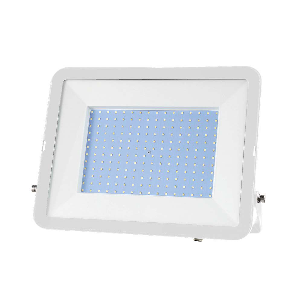 V-Tac VT-44300 300W - Commercial LED Floodlight IP65 With Samsung Chip - 1M Cable - 4000K/6500K - Black & White Body