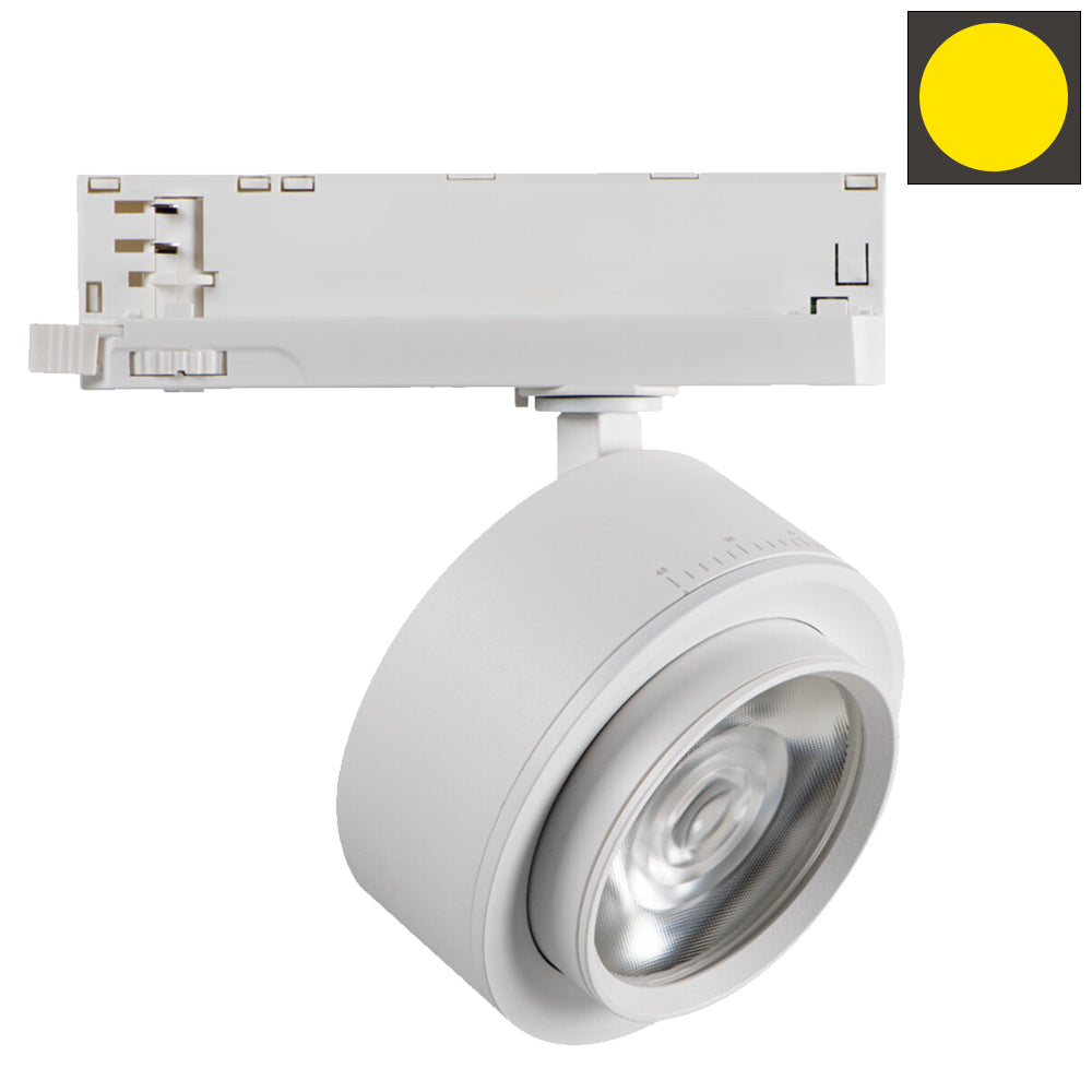 Kanlux BTL 3C 3 Circuit LED Angle Adjustable Track Rail Mounted Head Light - Warm & Neutral White - Decorative Spot Lighting