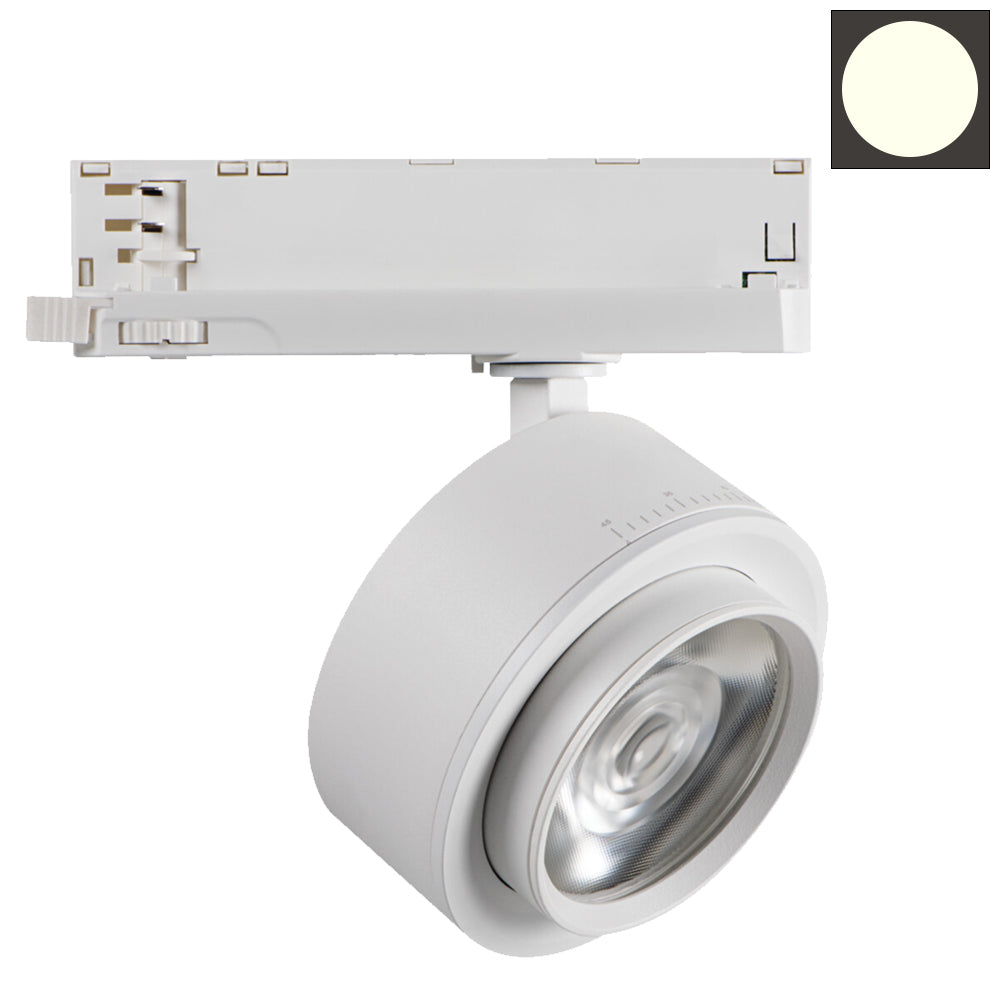 Kanlux BTL 3C 3 Circuit LED Angle Adjustable Track Rail Mounted Head Light - Warm & Neutral White - Decorative Spot Lighting