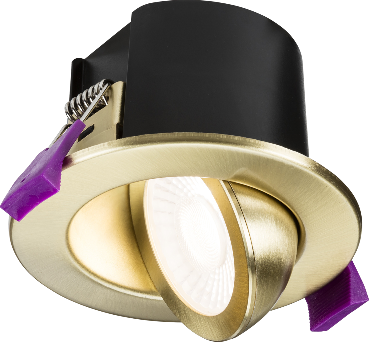 Knightsbridge SpektroLED Evo Tilt Fire Rated IP65 Downlight 5W/7W 4CCT Adjustable Tilt Angle Spotlight