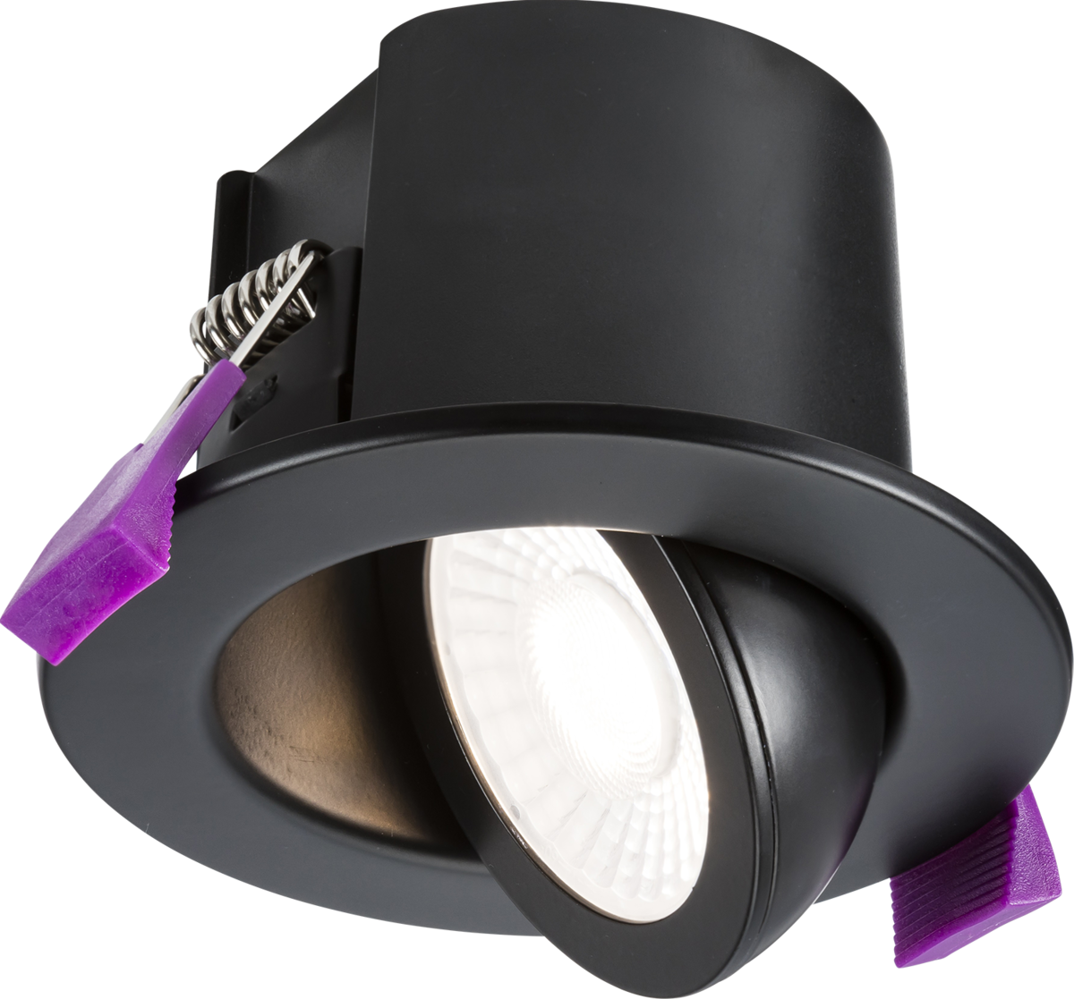 Knightsbridge SpektroLED Evo Tilt Fire Rated IP65 Downlight 5W/7W 4CCT Adjustable Tilt Angle Spotlight