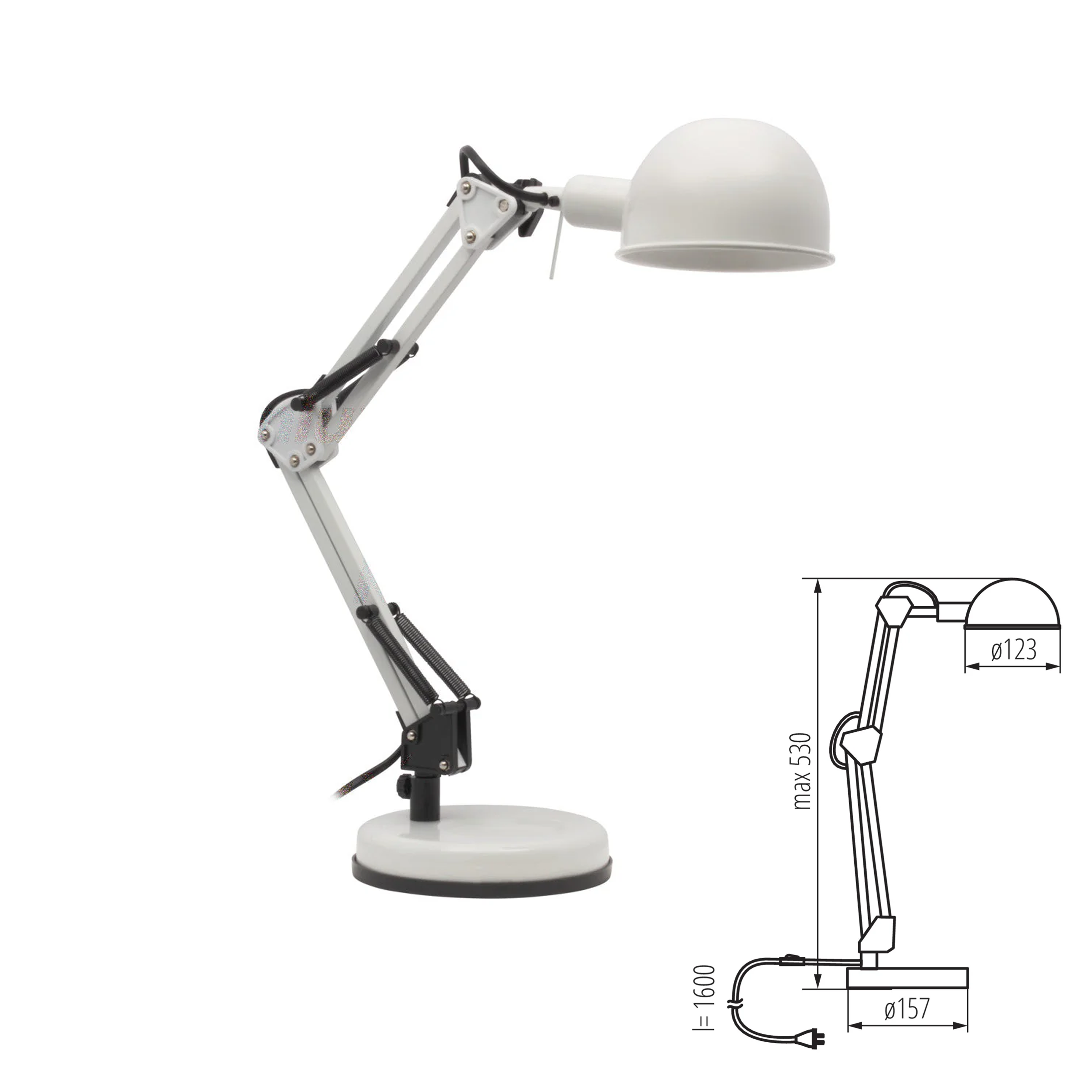 Kanlux Table Lamps Collection – Stylish, Adjustable, Dimmable LED & E27 Options