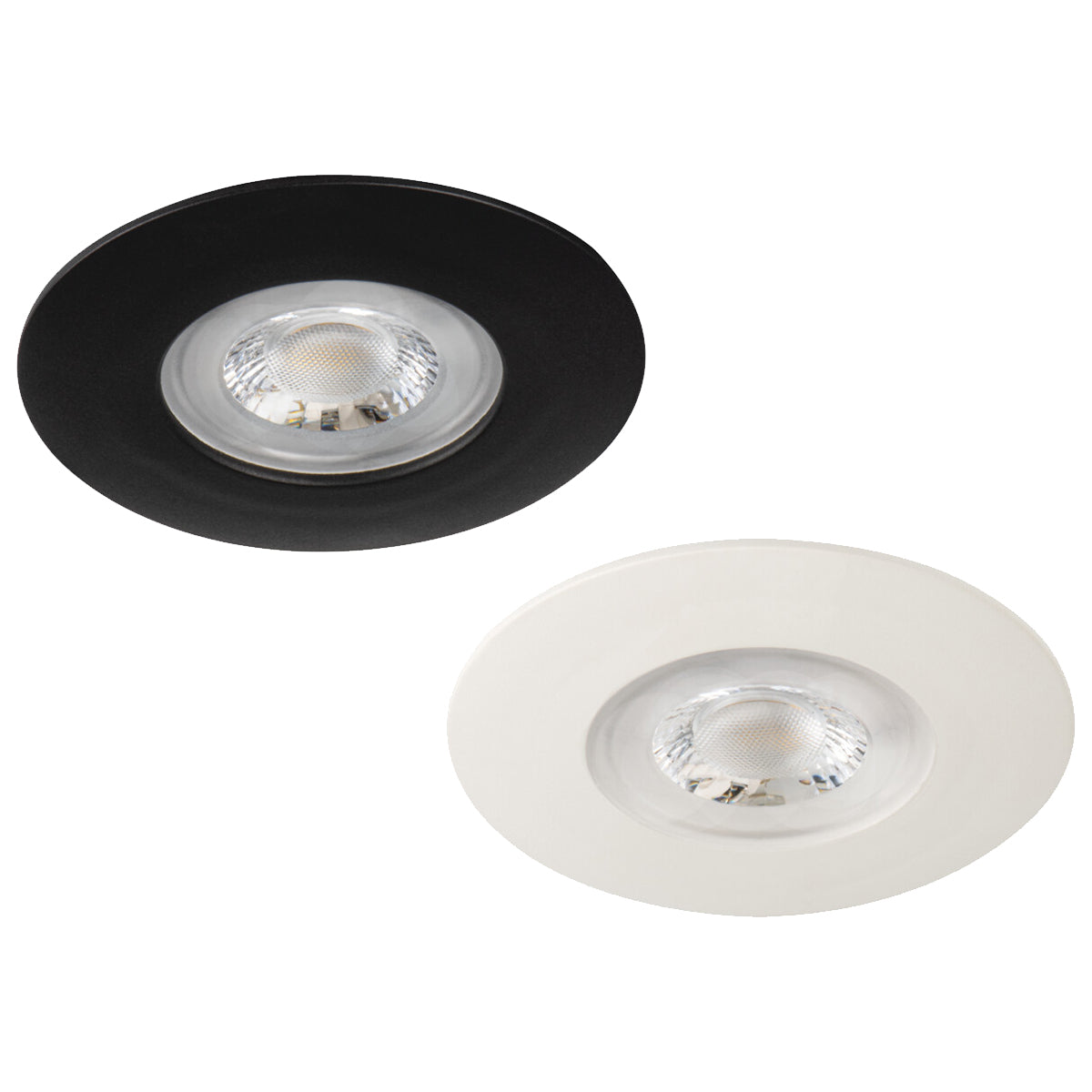 Kanlux FIZU Ceiling Recessed LED Downlight Fixed IP44 Bathroom Indoor Lighting 5W Neutral White