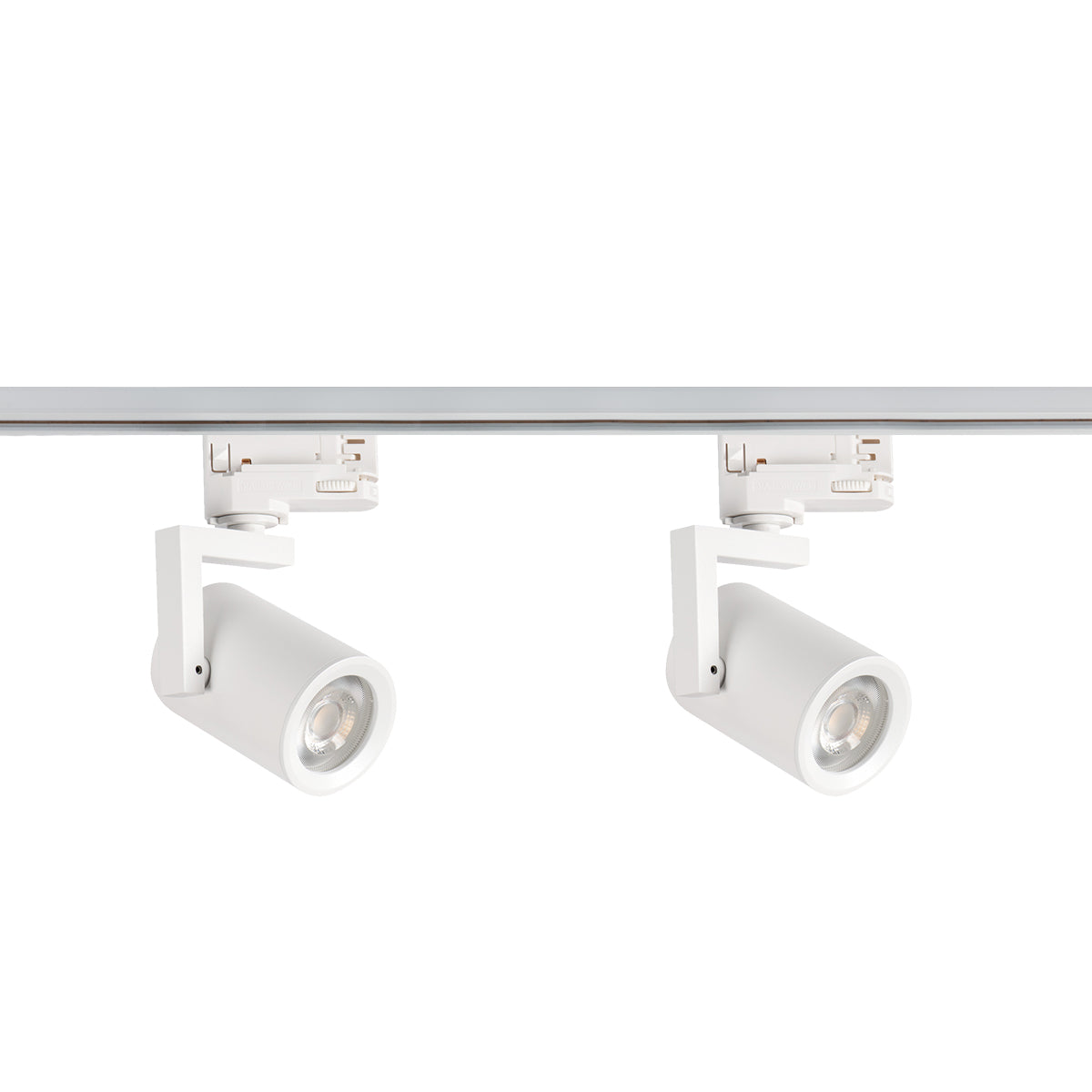 Kanlux ATL4 3 Circuit 1M - 5M Track Lighting Kit 2 - 10 GU10 Spotlight Head Adjustable Rail Light