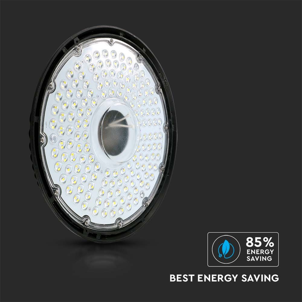 VTAC VT-9-116S  100W UFO LED Highbay  Light – IP65 Samsung Chip, 6500K, Industrial & Commercial Warehouse Use