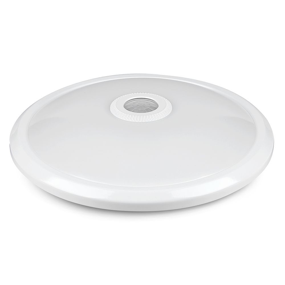 V-TAC VT-13 LED IP20 PIR Sensor Indoor Dome Light with Samsung Chip - 12W - 4000K & 6400K Options