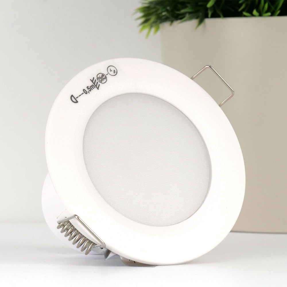 Kanlux IVIAN 4W LED Ceiling Recessed Downlight IP44 Bathroom Round Light 240V