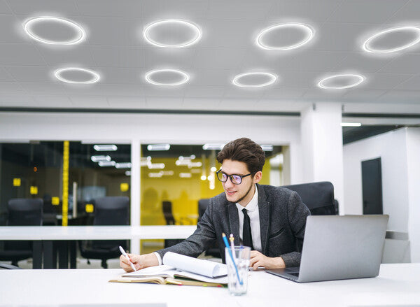 Kanlux AVAR O Round 600×600 LED Panel 40W – 4000K or 6500K | 5-Year Warranty