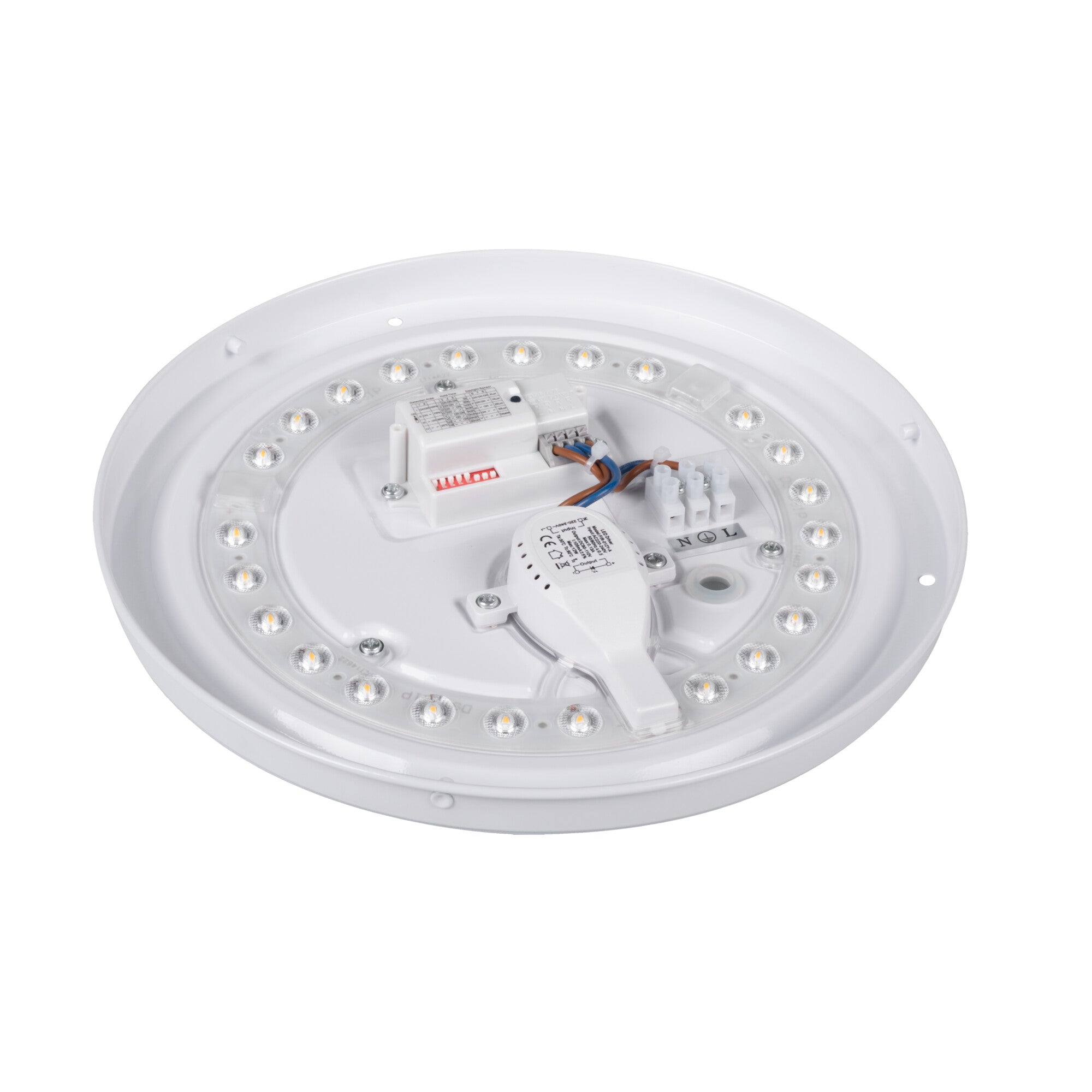 Kanlux IP44 CORSO LED Ceiling Mounted Bulkhead Light – 12W/18W/24W, Neutral White With Sensor Options - Hallway & Corridors