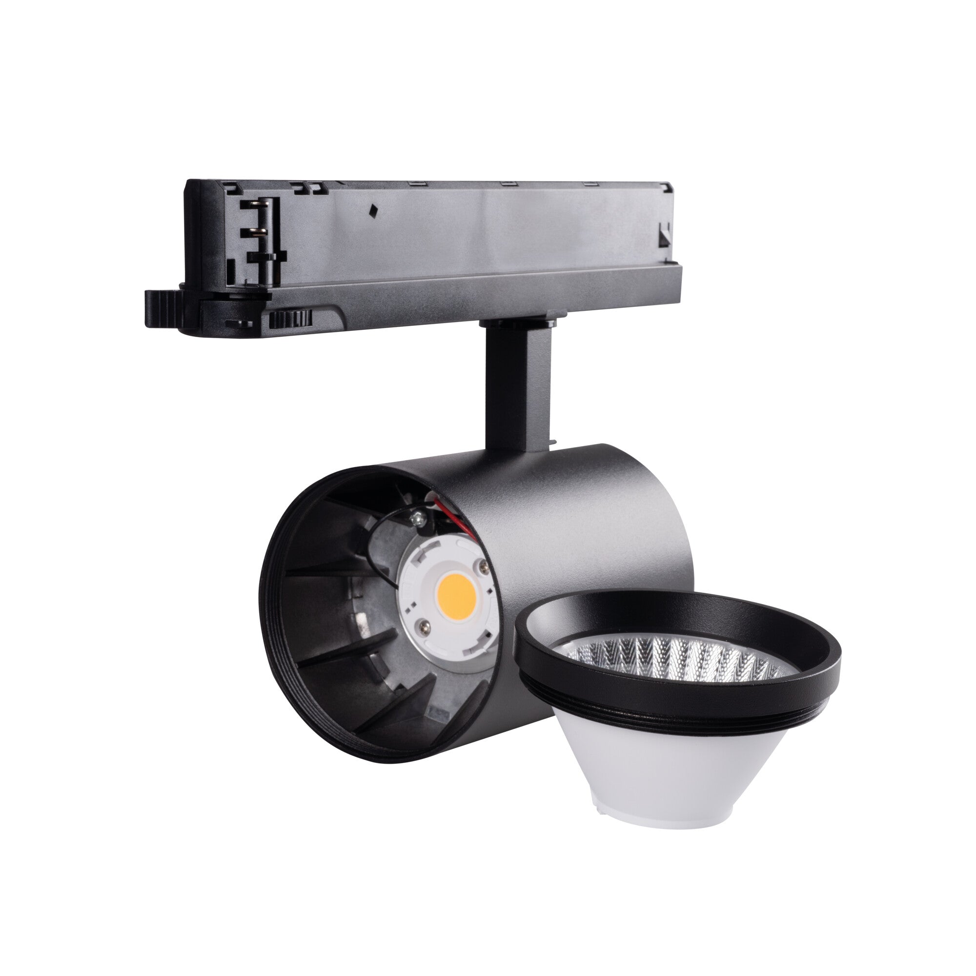 Kanlux ACORD ATL 18W 30W 3C 3 Circuit LED Bright Track Head Spot Light Adjustable - Warm Neutral White - Black & White Colour