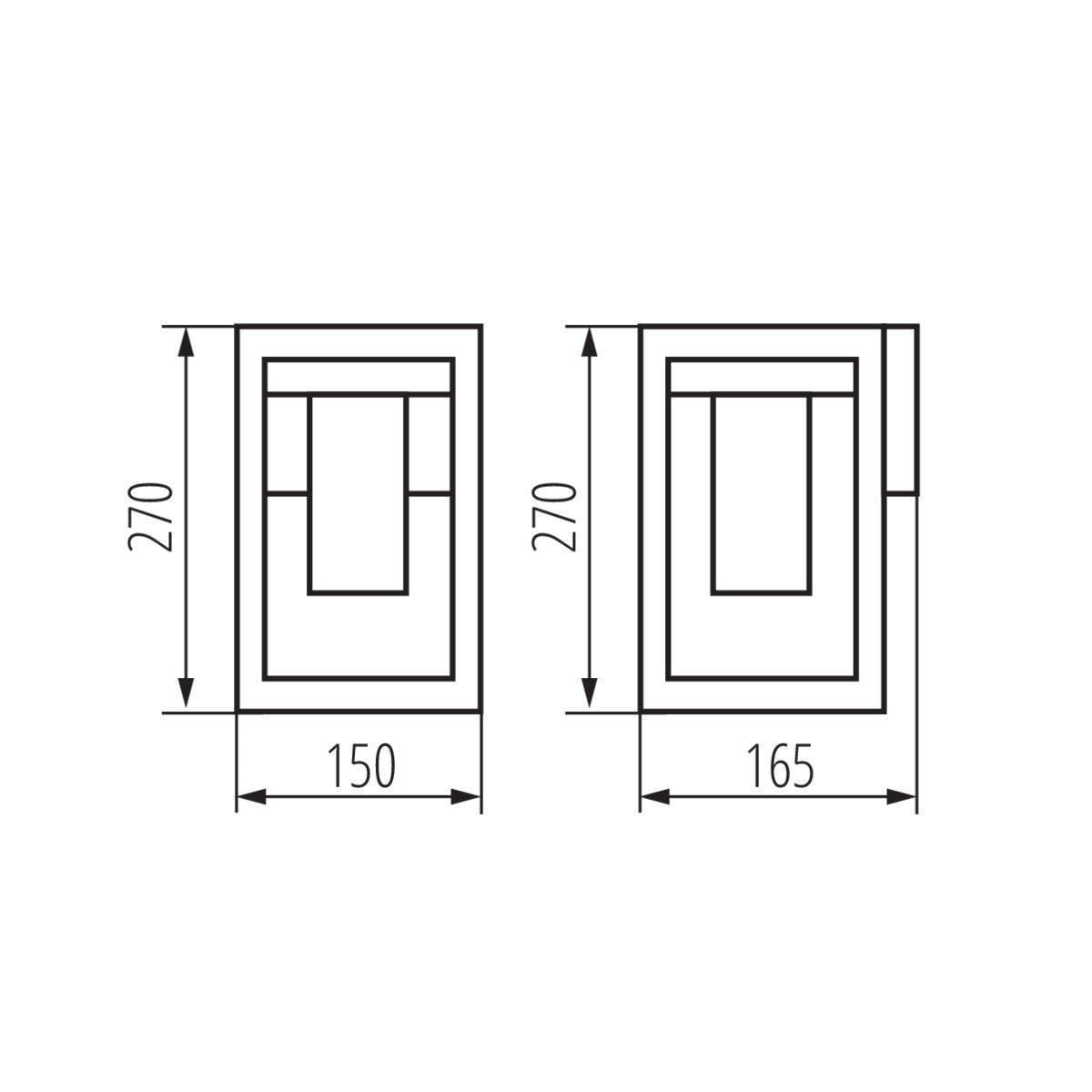 Kanlux VIMO IP44 Weatherproof Outdoor Garden Wall Light – With Colours & PIR Sensor Options