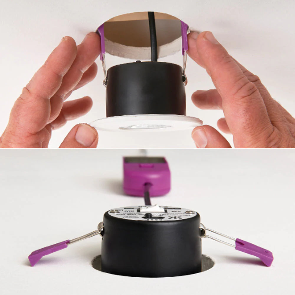 Knightsbridge SpektroLED Evo Tilt Fire Rated IP65 Downlight 5W/7W 4CCT Adjustable Tilt Angle Spotlight