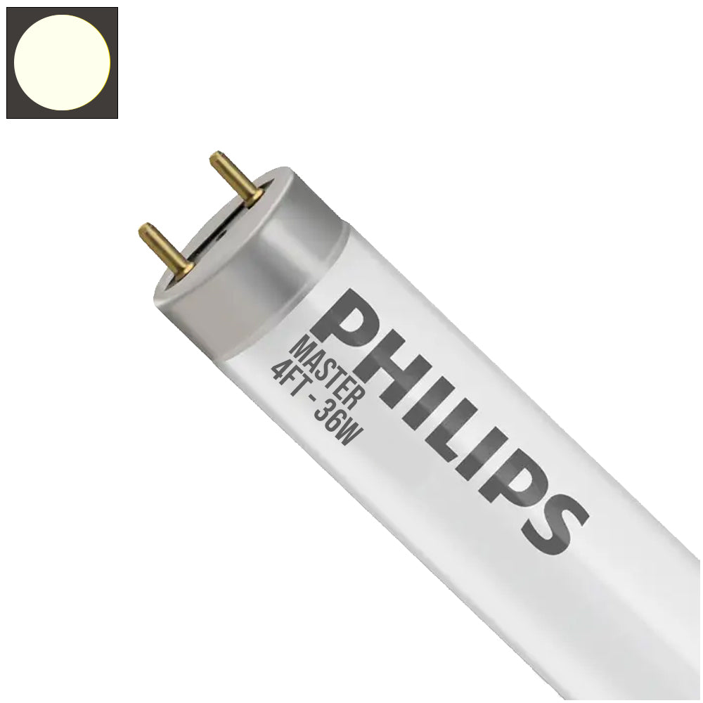 Philips Master 4ft 36W T8 Fluorescent Tube Light G13 Cap - Long Lasting Performance & Quality