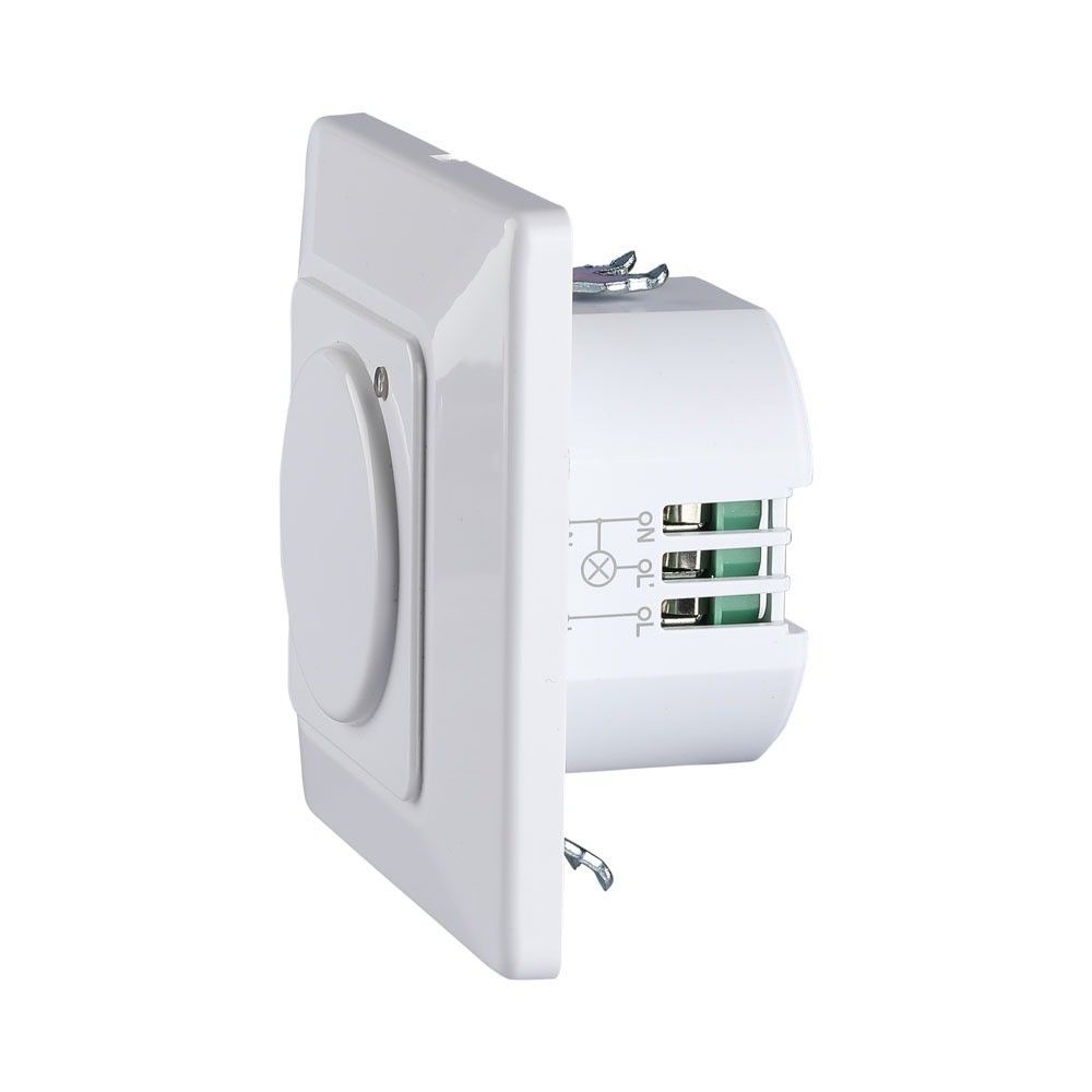 V-TAC VT-8023 360° Adjustable Microwave Motion Detection Sensor Switch for LED Lighting - Indoor Max 300W Load