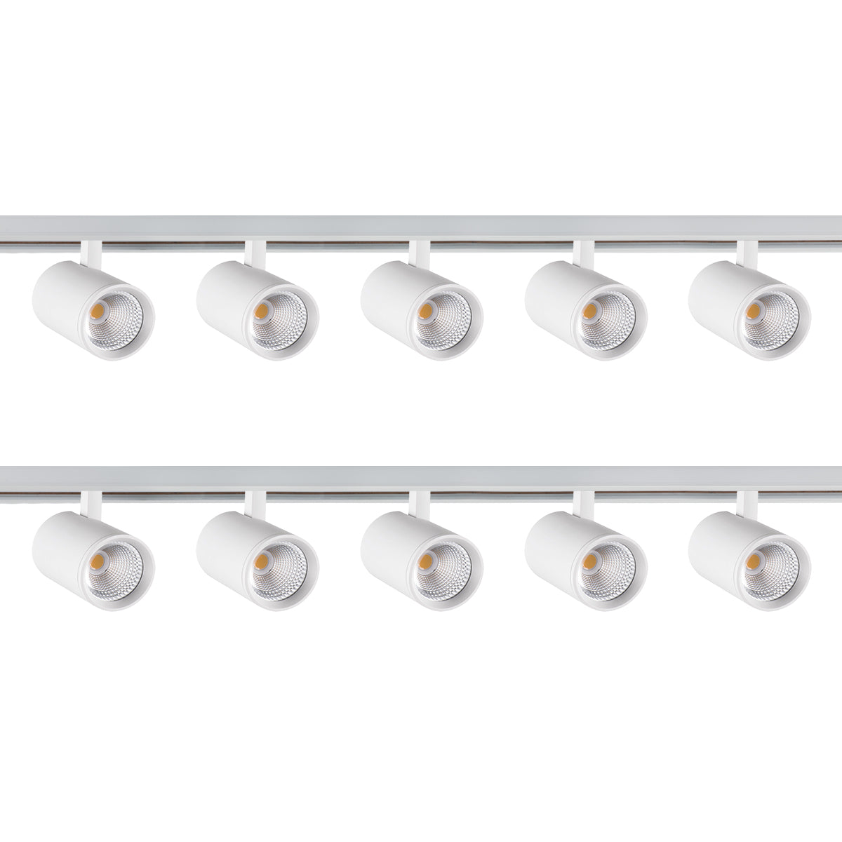 Kanlux ATL 3 Circuit 1M - 5M Track Light Kit 2 - 10 30W LED Adjustable Spotlight Head Light 2850lm