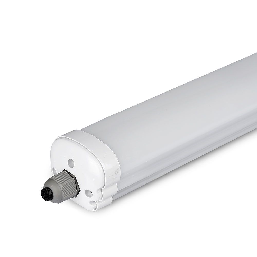 V-TAC 60W Waterproof LED Batten Light Fitting 6ft 180cm Replaces Florescent Tubes & Non Corrosive - Samsung Chip 6400K