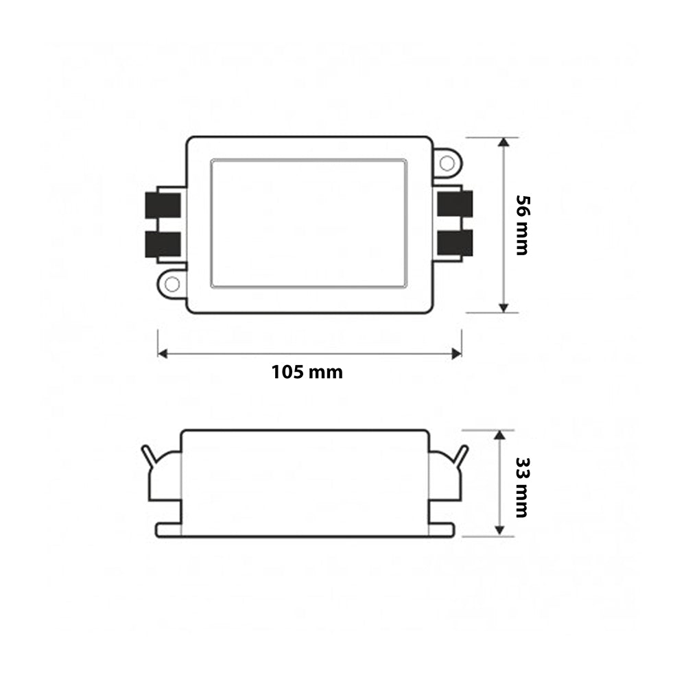 LED Single Colour Controller/Dimmer With RF Remote Control