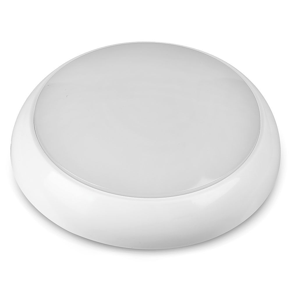 V-Tac VT Series LED Surface Mounted Bulkhead Dome Lights 4000k with Samsung Chips - With Sensor, Emergency & Multi Wattage Option