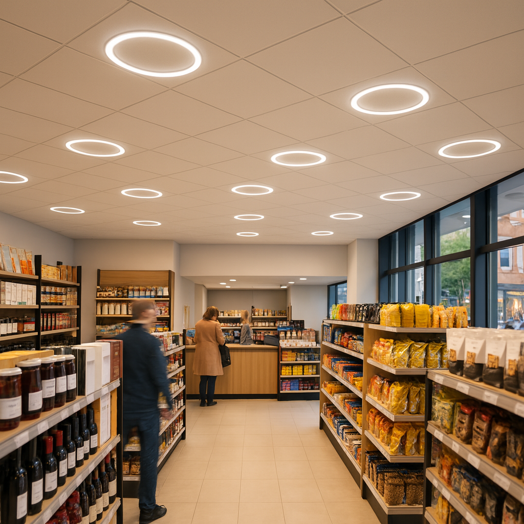 Kanlux AVAR O Round 600×600 LED Panel 40W – 4000K or 6500K | 5-Year Warranty