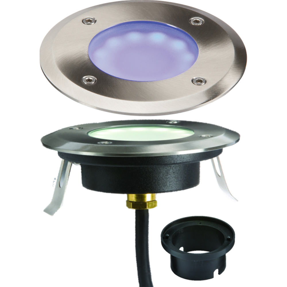 Knightsbridge 230V IP65 1.7W  LED Ground Deck Light