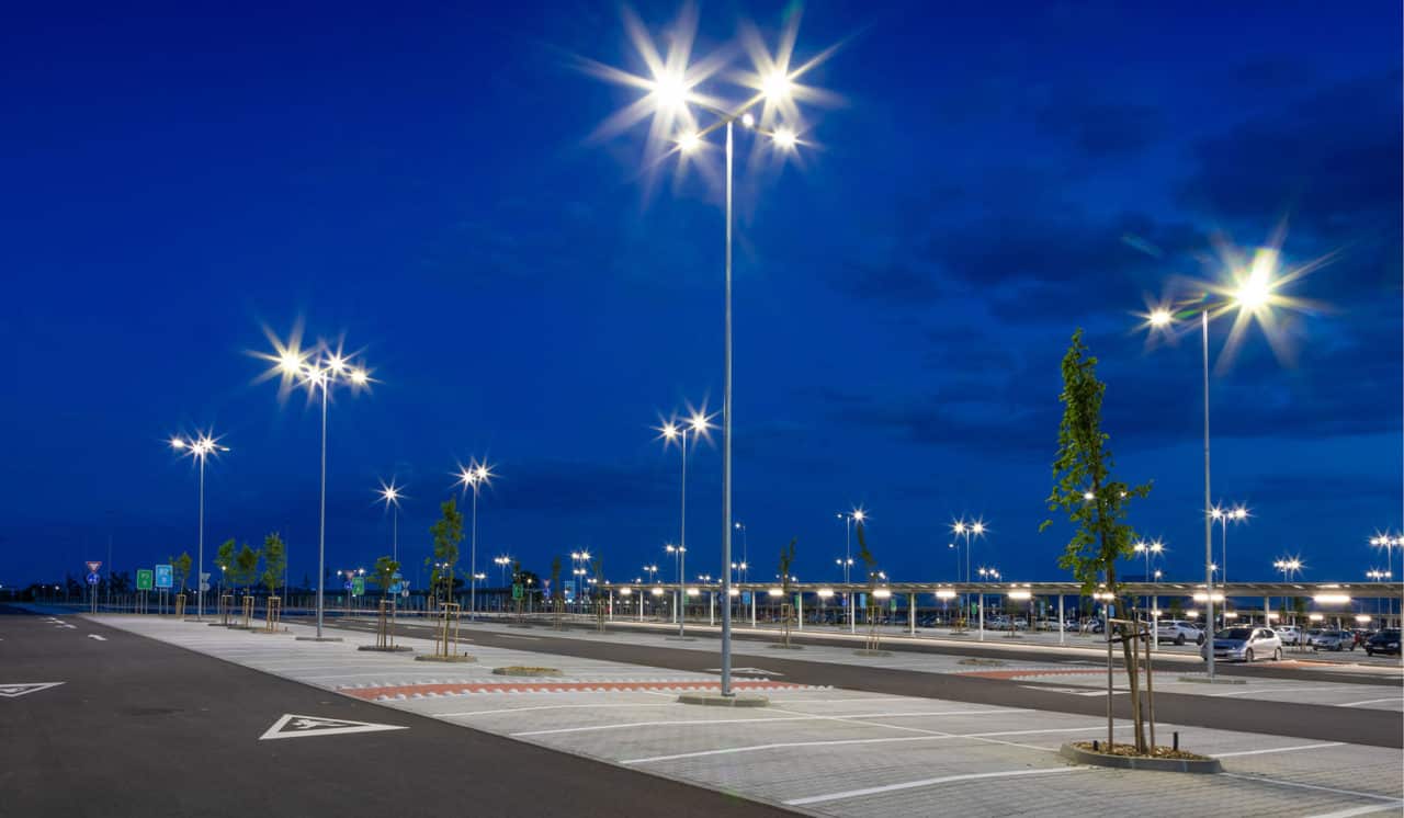 Kanlux STRETON LED Street Light - Outdoor IP66 Waterproof, Multi-Wattage & Color Temperature Options, Ideal for Parking and Street Lighting