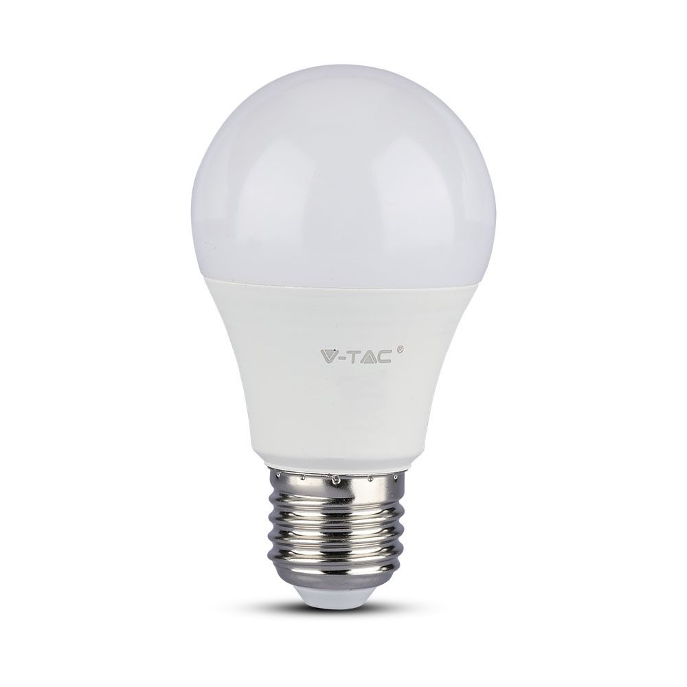 VTAC VT-2099 9W LED A60 Thermoplastic Light Bulb , E27 Base, 6400K, Non-Dimmable Pack of 3